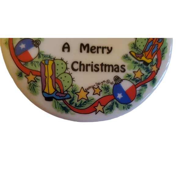 Kathryn Designs Vintage Collectible Handmade Porcelain Ornament - Picture 4 of 6